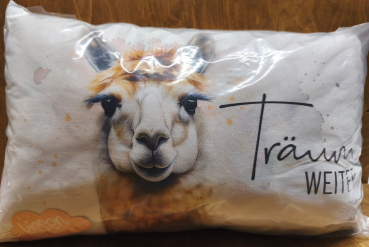 Kuschelkissen Lama "Träum weiter"
