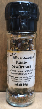 Käsegewürzsalz in der Gewürzmühle, 55g