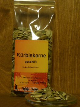 Kürbiskerne geschält