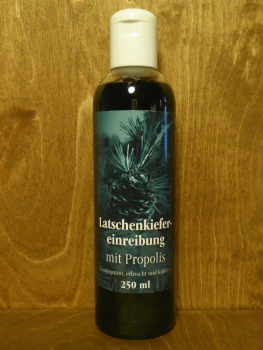 Latschenkiefereinreibung mit Propolis, 250ml