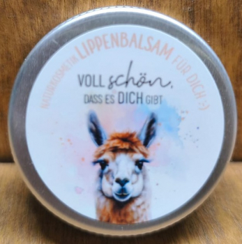 Lippenbalsam Lama "Voll schön, dass es dich gibt", 10g