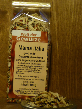 Mama Italia grob, mild
