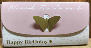 Milchschokolade "Happy Birthday", 100g