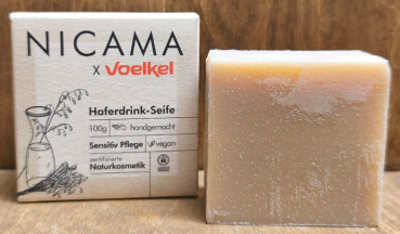 NICAMA x Voelkel Haferdrink Seife, 100g