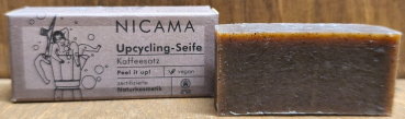NICAMA Upcyclingseife Kaffeesatz, 25g