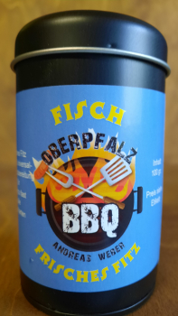 Oberpfalz BBQ Gewürzzubereitung Frisches Fitz Dose 100g