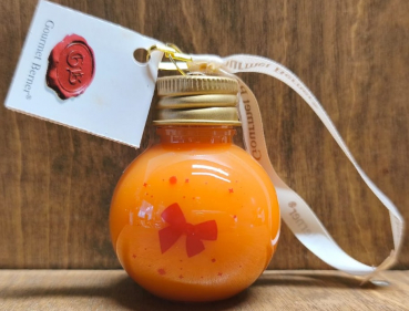 Christbaumkugel "Orangen Sahnelikör", 5cl
