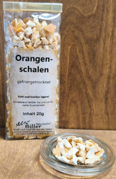 Orangenschalen gefriergetrocknet, 20g