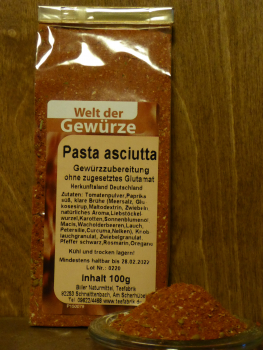 Pasta asciutta