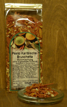 Pesto Karibische Bruschetta 100g Tüte