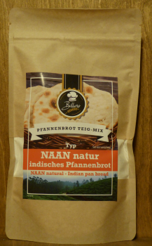 Pfannenbrot Teig Mix - Typ Naan natur, 200g