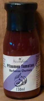 Barbecue Chutney "Pflaumen Tomaten", 150ml