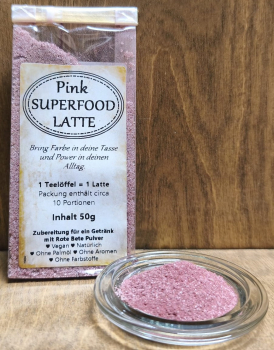 Pink Superfood Latte, 50g