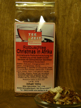 Aromatisierter Rotbusch Christmas in Afrika