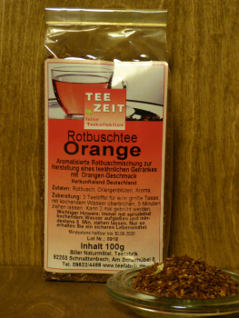 Aromatisierter Rotbusch Orange