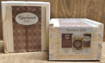 Räucherset "Zirbe", 25g