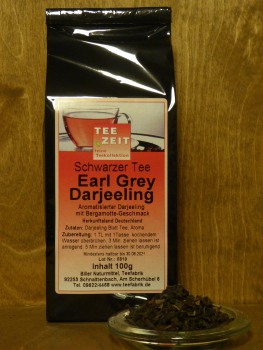 Aromatisierter Schwarztee Earl Grey Darjeeling