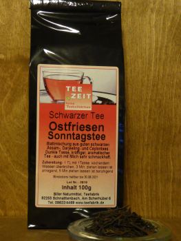 Ostfriesen Sonntags Tee