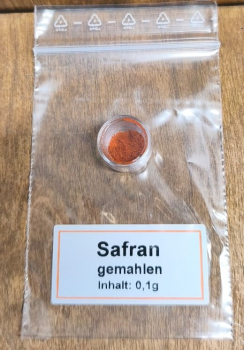 Safran gemahlen 0,1 g