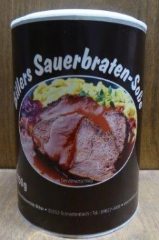 Billers Sauerbratensoße, 150g Dose