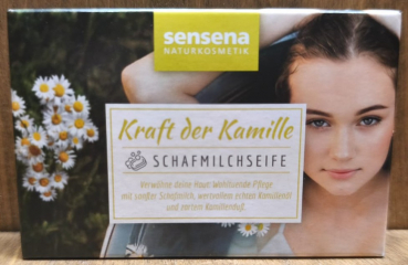 Schafmilchseife "Kraft der Kamille", 100g