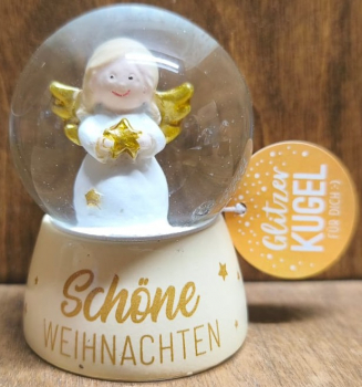 Schneekugel "Schöne Weihnachten"