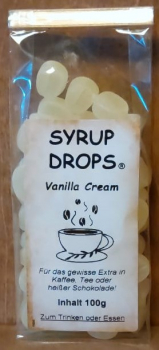 Syrup Drops ® "Vanilla Cream", 100g