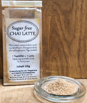Sugar free Chai Latte, 50g