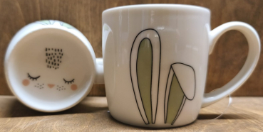 Tasse Hasenohren, grün