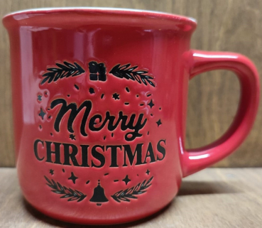 Tasse "Merry Christmas", rot