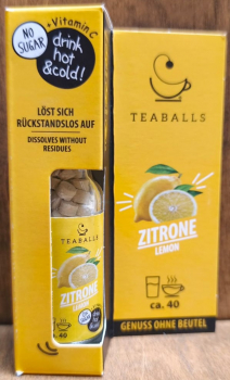 Teaballs Zitrone (ca. 40 Tassen)