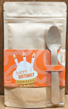 Eispulver Vanille "Happy Birthday", 60g