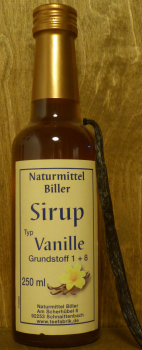 Vanille Sirup, 250ml