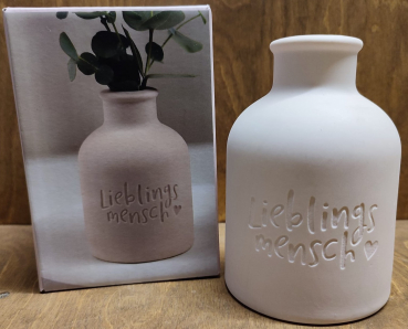 Vase "Lieblingsmensch"