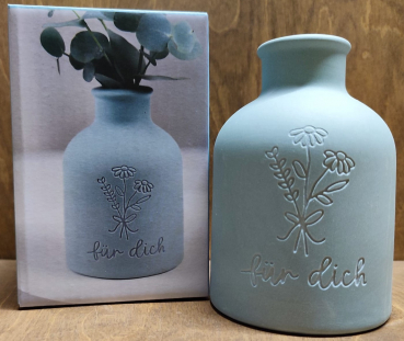 Vase "für dich"