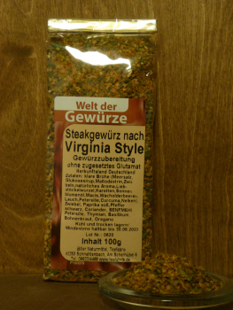 Steakgewürz nach Virginia Style