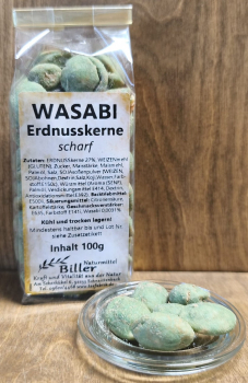 Wasabinüsse grün