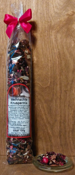 Aromatisierter Früchtetee Weihnachts - Knuspermix im Schlauchbeutel, 100g
