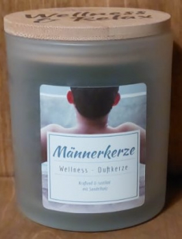 Wellness Duftkerze "Männerkerze"