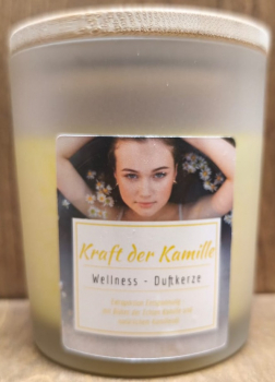 Wellness Duftkerze "Kraft der Kamille"