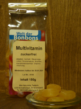Bonbon Multivitamin zuckerfrei, 150g