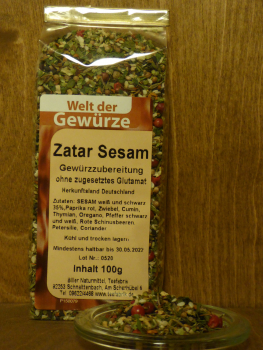 Zatar Sesam Gewürzmischung