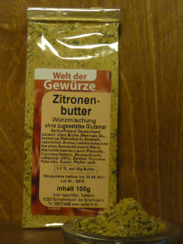 Zitronenbutter