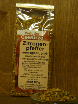 Zitronenpfeffer - norwegisch grob