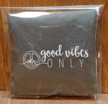 Duftsachet "Good Vibes only", 10x10cm