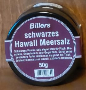 Schwarzes Hawaii Meersalz, 50g