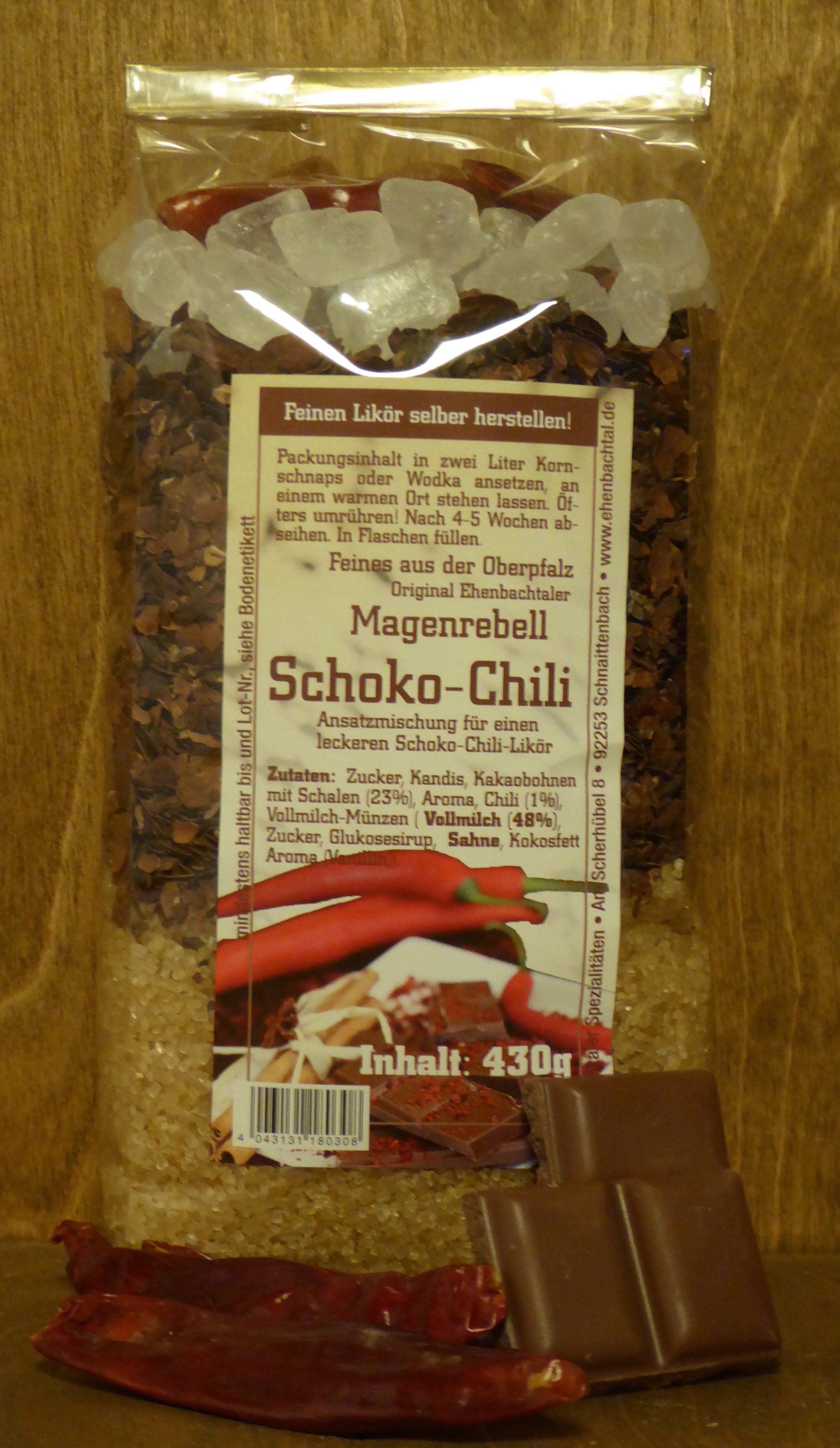Magenrebell Schoko-Chili - Biller Naturmittel