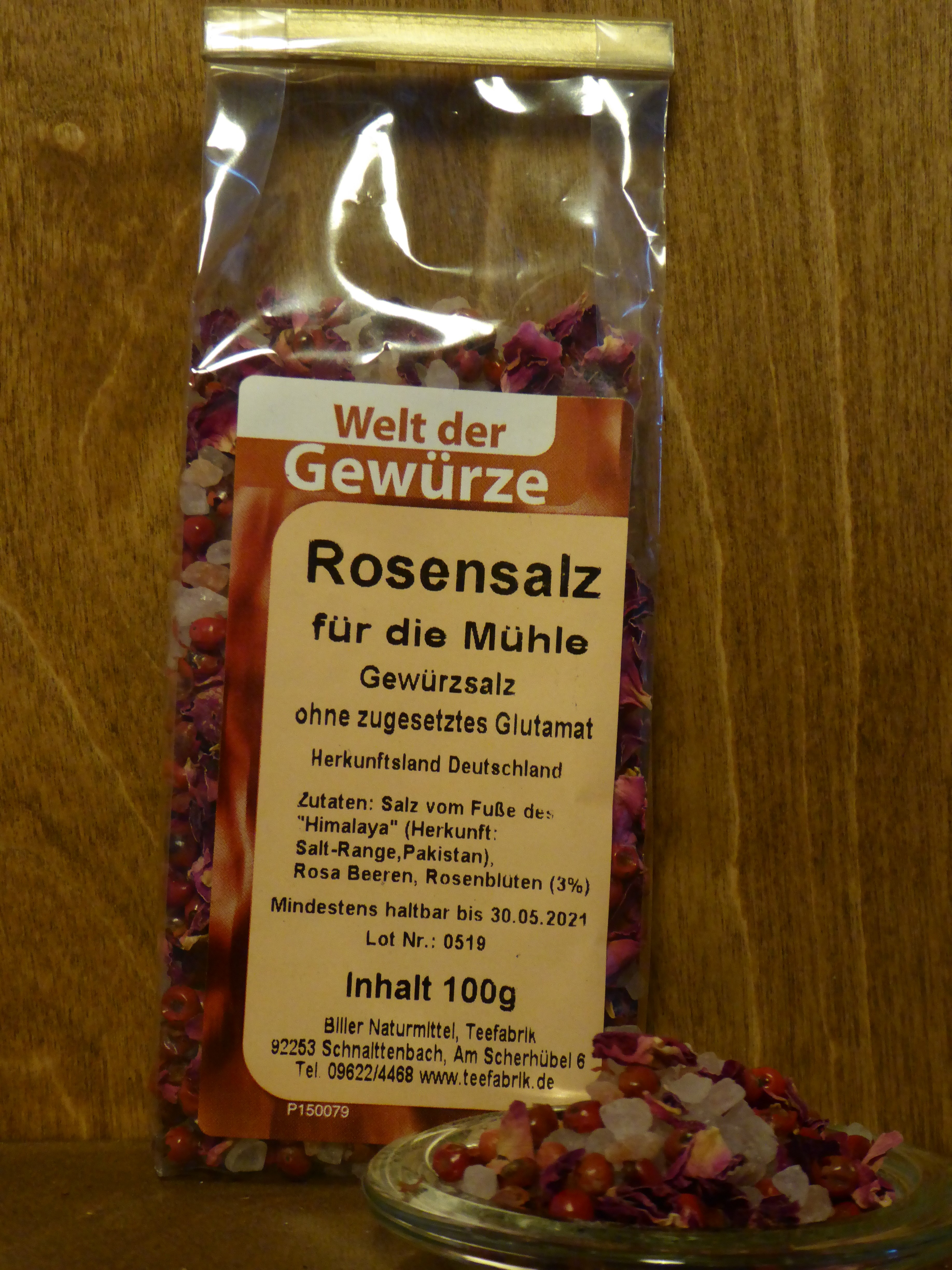 Rosensalz grob - Biller Naturmittel