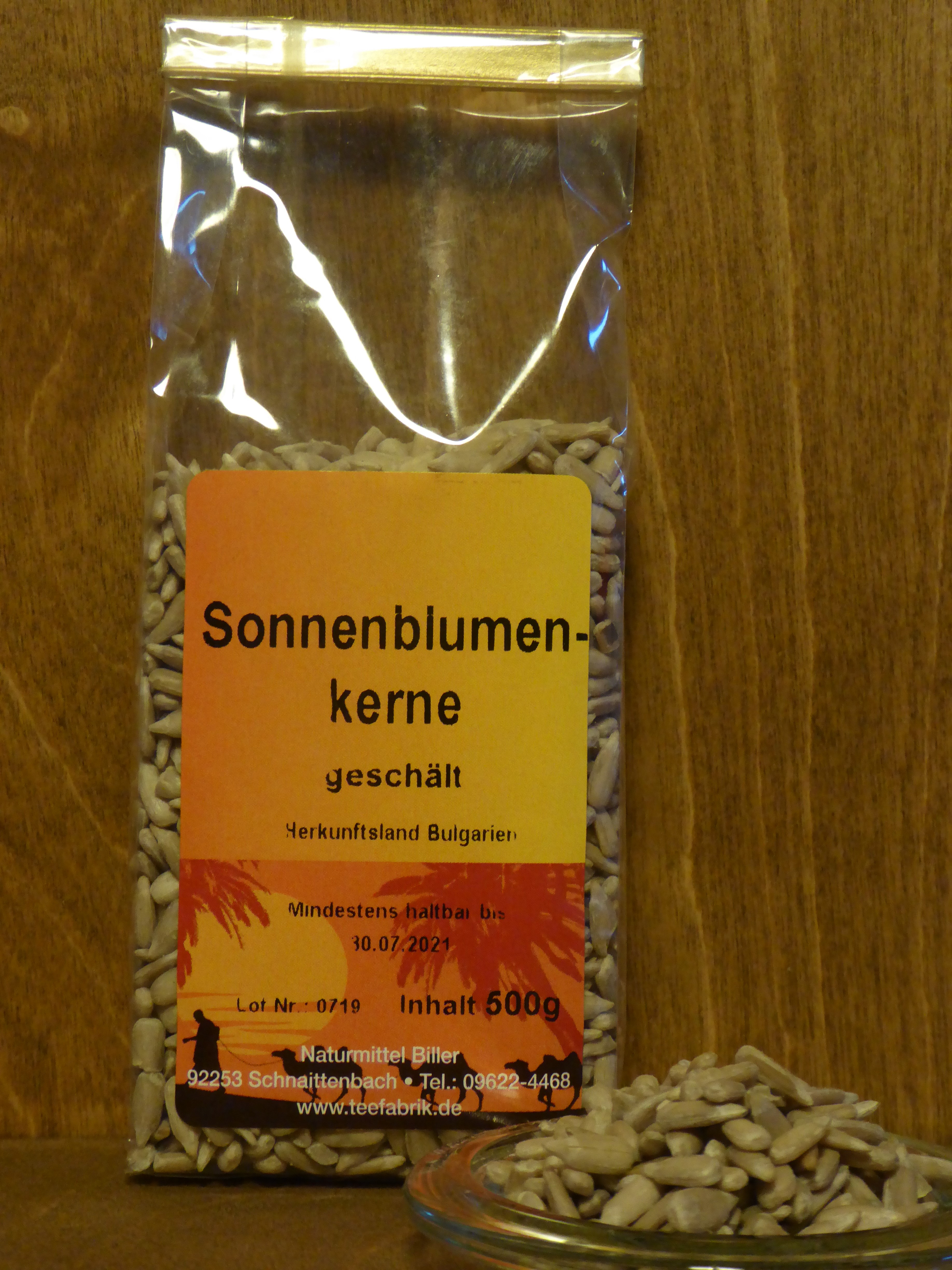 Sonnenblumenkerne - Biller Naturmittel