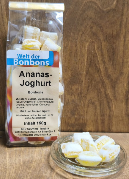 Bonbon Ananas Joghurt, 150g